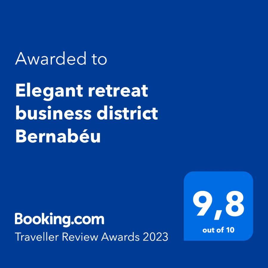 Elegant Retreat Business District Bernabeu Apartment มาดริด ภายนอก รูปภาพ